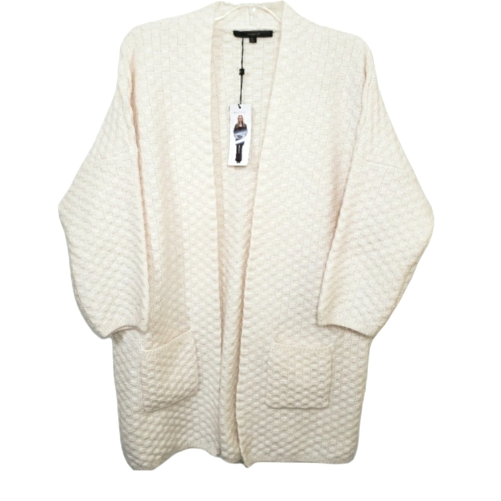 MAXSPORT Open Front Cardigan Sweater Women's Size Medium NWT